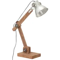 VidaXL Schreibtischlampe Silbern