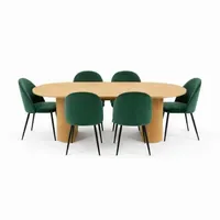 VCM ebuy24 Essgruppe, Essgruppe Kyoto 7-teilig (MDF, Papier)