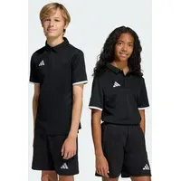 Adidas Entrada 26 Poloshirt Kinder - black/white - 128