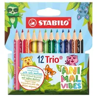 Stabilo Trio dick kurz 12 St. mehrfarbig