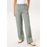 Aniston CASUAL Schlupfhose lässig geschnitten Grün 36