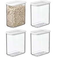 Mepal Modula Vorratsdose weiß 1500 ml 4-teiliges Set