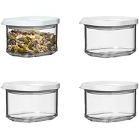Mepal Modula Mini Vorratsdose weiß 0,175 l 4-teiliges Set