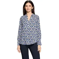 Betty Barclay Schlupfbluse Blau/Weiß 48
