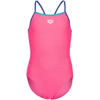 Arena Light Drop Solid Mädchen Schwimmanzug, pink