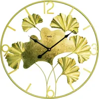 AMS Wanduhr 50 cm 50 gold