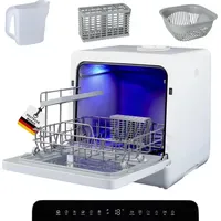 Sommertal SP9 Mini Geschirrspüler (freistehend, 450 mm, Weiß)