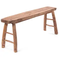 DESIGN DELIGHTS Sitzbank, Natur, Holz 120x51x33 cm, Esszimmer, Bänke,