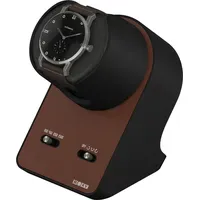 Boxy Uhrenbeweger "BLDC Nightstand", braun, Uhrenbeweger, DamenB:8,5cm H:15,5cm T:13cm,