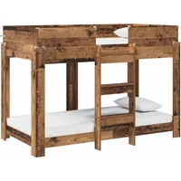 VidaXL Etagenbett Altholz 80 x 160 cm Holzwerkstoff