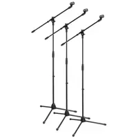 McGrey MBS-01 Mikrofonständer mit Galgen und Mikrofonklemme 3x SET