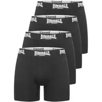 Lonsdale West Challow Boxershorts schwarz XL 4er Pack