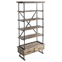 JV moebel Bücherregal 43 x 208 x 104 cm