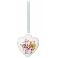 Hutschenreuther Frühlingsgrüsse Tulpe orange Porzellan-Mini-Herz