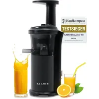 Klamer Slow Juicer schwarz