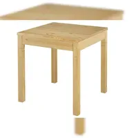 Erst-Holz Küchentisch 75 x 75 x 75 cm braun