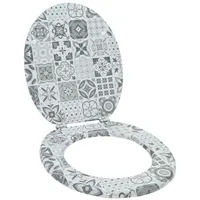 VidaXL Toilettensitz Grau