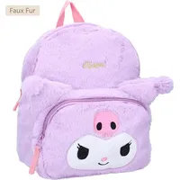 Vadobag Sanrio Rucksack Kuromil Fluffy Festival Purple 26 cm