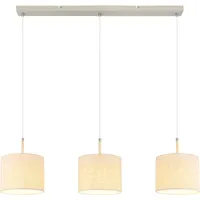 GLOBO DELEON 3-flg. 90 cm beige/sand