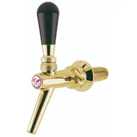 Ich-zapfe Kompensatorhahn V10 gold, Length:35 mm