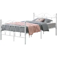 [en.casa] Metallbett Apolda 120x200 cm