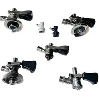 Ich-zapfe Zapfkopf, Kegverschluss - Set, 5 Liter Bierfass Adapter,