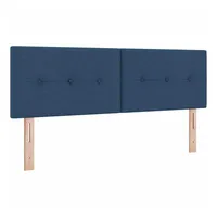 VidaXL Höhenverstellbares Kopfteil 144 cm Blau