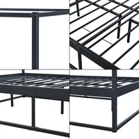 [en.casa] Bett, Kristianstad mit Matratze 120x200 cm