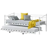 [en.casa] Tagesbett, Weiß