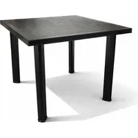 Mojawo Gartentisch 80 x 75 x 72 cm Anthrazit