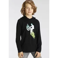 Kidsworld Kapuzenshirt in schwarz | Gr.: 152/158