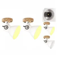 VidaXL Industriestil 2 Stk. 20x25 cm weiß