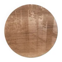 Tulup Glasplatte für Kamin 70 x 70 x 0,4