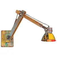 VidaXL Wandleuchte Industrie-Stil (E27) Mehrfarbig