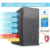 BRAINZAP Desktop-PC Intel Core i5 4590 3,3 GHz 16