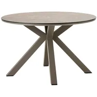 Dehner Marseille Gartentisch Ø 120 x 75 cm Braun