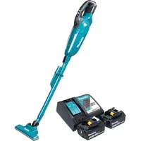Makita DCL284FRG2 Akku-Handstaubsauger inkl. 2 x 6,0 Ah Akku