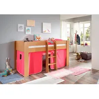 RELITA Hochbett Andi 90 x 200 cm Buche massiv