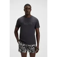Boss T-Shirt BOSS, Herren, Gr. XL (54), grau (dunkelgrau),