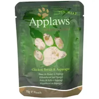 Applaws 70g Beutel Katzennassfutter 12 x 70 Gramm Hühnerbrust