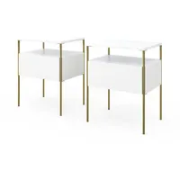 Vicco Nachtschrank Mira 40 x 50 x 50 cm