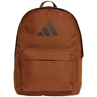 Adidas Unisex Classic BARS Backpack Dusky Bronze/Aurora Coffee, One