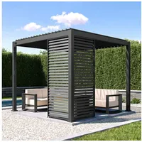 MIRADOR Lamellenwand für Pergola 1 Stück 0,93 x 2,36