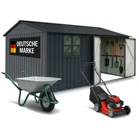 Albatros Gerätehaus XXXL 3,92 x 3,08 m Anthrazit