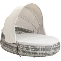 Dehner Daybed Tulum Gartenmöbel grau
