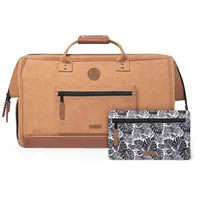 Cabaia Adventurer Vegan Nubuck Duffle Bag 45 cm Braun