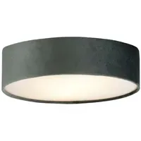 Searchlight Deckenleuchte E27 1-flg. rund grau weiß