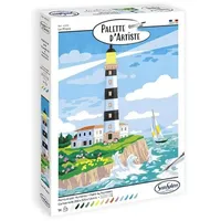 Sentosphere Malen nach Zahlen Leuchtturm 1 St.