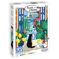 Sentosphere Malen nach Zahlen Katze am Fenster 1 St.