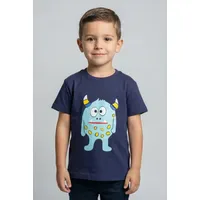 Blue seven T-Shirt BLUE SEVEN, Jungen, Gr. 98, ultramarin,